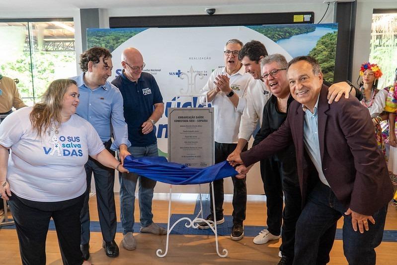 Embarcação SESI Saúde Conectada é inaugurada durante a COP30 e amplia o acesso à saúde para trabalhadores da indústria