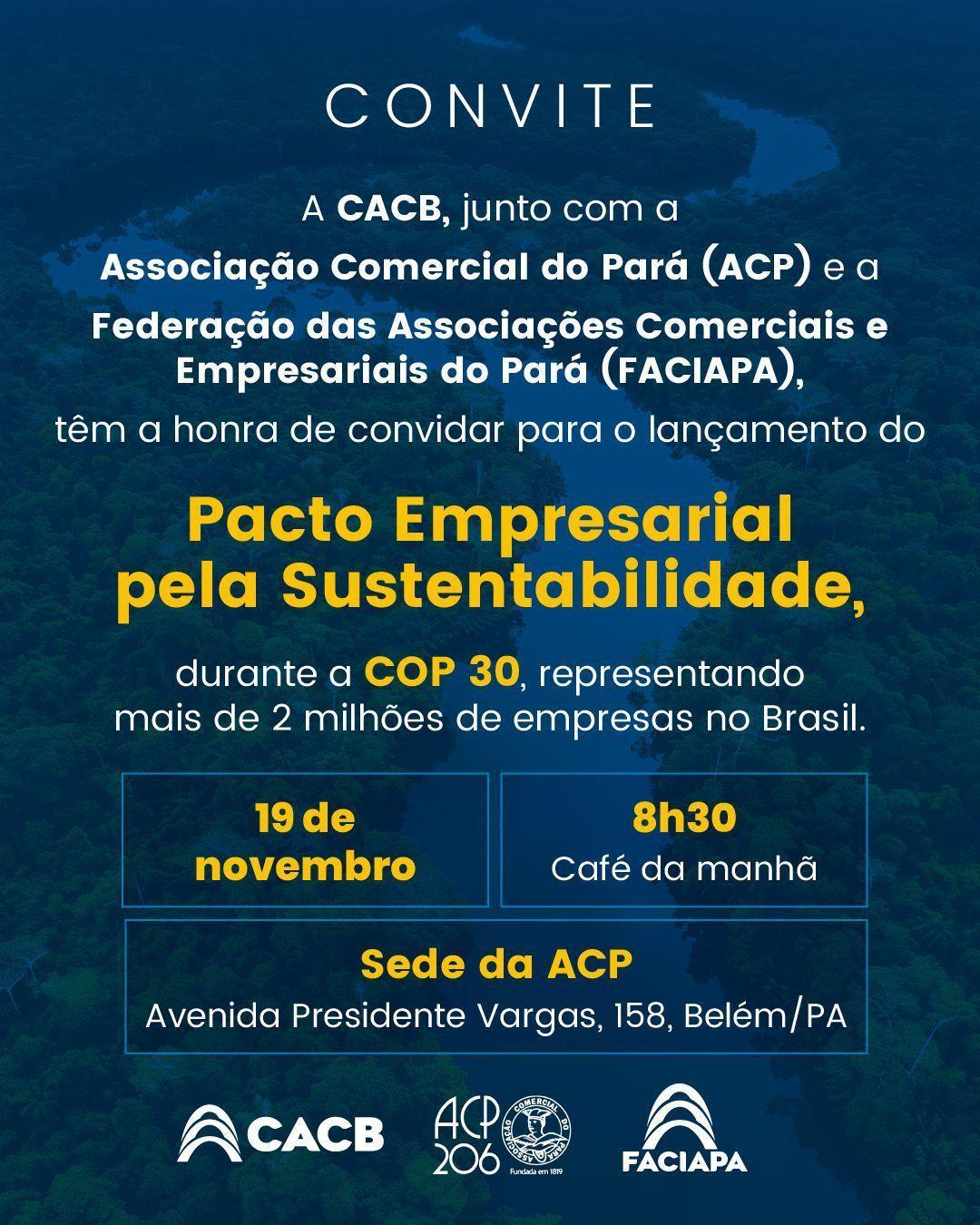Setor empresarial assina em Belém, compromisso pelo empreendedorismo sustentável até 2030