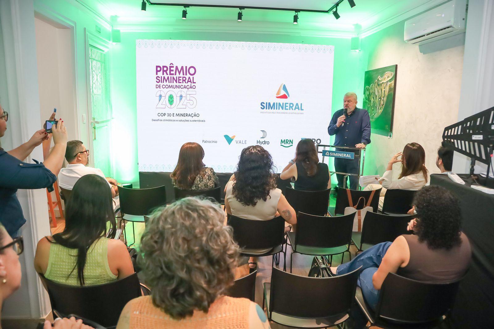 Simineral reforça diálogo com a imprensa durante encontros especiais na COP30